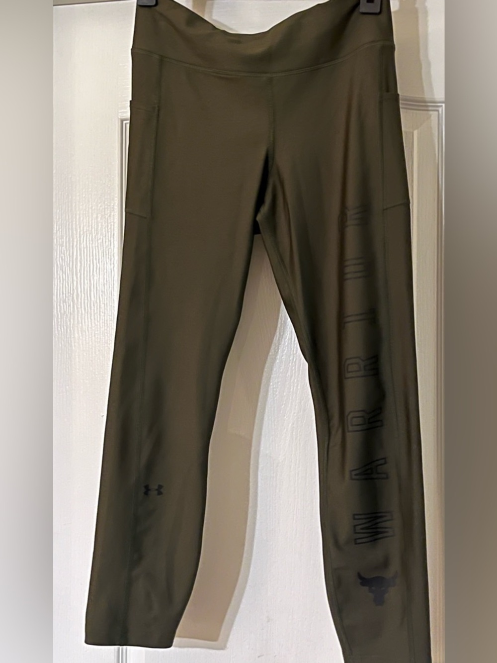 Under Armour Compression HeatGear High Rise Ankle Athletic Stretch Leggings